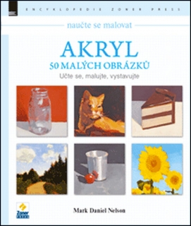NAUČTE SE MALOVAT-AKRYL-50 MALÝCH OBRÁZKŮ