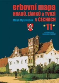 ERBOVNÍ MAPA HRADŮ,ZÁMKŮ A TVRZÍ V ČECHÁCH 11