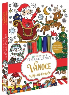 NEOBYČEJNÉ OMALOVÁNKY: VÁNOCE A...