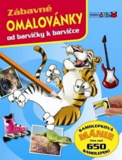 ZÁBAVNÉ OMALOVÁNKY OD BARVIČKY K BARVIČCE 50%SLEVA