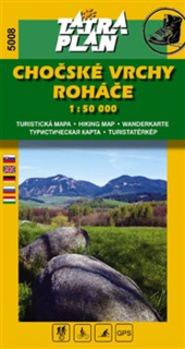 CHOČSKÉ VRCHY,ROHÁČE   1:50 000