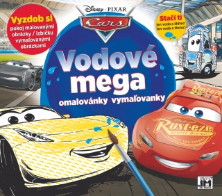 AUTA - VODOVÉ MEGA OMALOVÁNKY