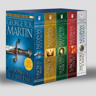GAME OF THRONES :5 COPY BOXED SET