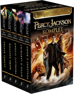 PERCY JACKSON - KOMPLET 1.-5.DÍL - BOX