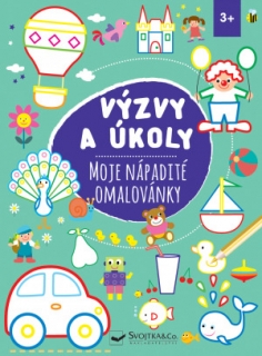 VÝZVY A ÚKOLY MOJE NÁPADITÉ OMALOVÁNKY