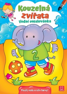 VODNÍ OMALOVÁNKY - KOUZELNÁ ZVÍŘATA
