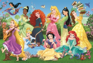 PUZZLE: DISNEY OKOUZLUJÍCÍ PRINCEZNY,100