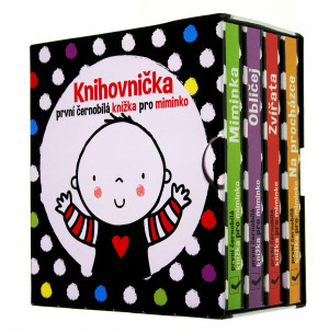 KNIHOVNIČKA - PRVNÍ ČERNOBÍLÉ KNÍŽKY PRO MIMINKO