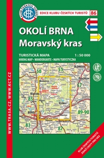 KČT 86 OKOLÍ BRNA MORAVSKÝ KRAS