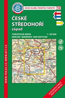 KČT 10 ČESKÉ STŘEDOHOŘÍ ZÁPAD
