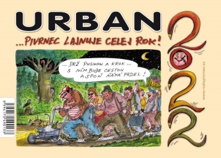 KALENDÁŘ URBAN 2022 - PIVRNEC LAJNUJE CE
