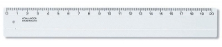 KOH-I-NOOR PRAVÍTKO 20CM TRANSPARENTNÍ