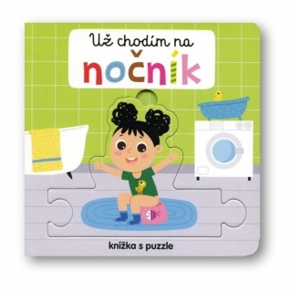 UŽ CHODÍM NA NOČNÍK - KNÍŽKA S PUZZLE