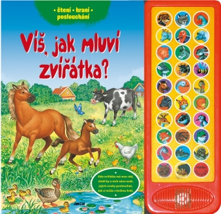 VÍŠ,JAK MLUVÍ ZVÍŘÁTKA     ZVUKOVÁ KNÍŽKA