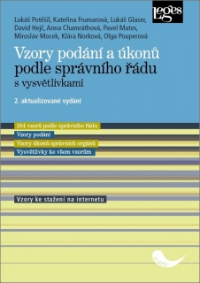 VZORY PODÁNÍ A ÚKONŮ PODLE SPRÁVNÍHO ŘÁDU