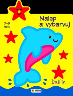 DELFÍN 2-3 ROKY: NALEP A VYBARVUJ