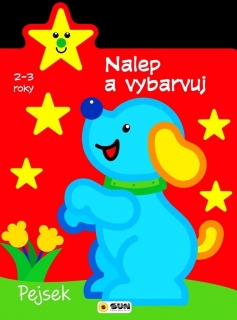 PEJSEK 2-3 ROKY: NALEP A VYBARVUJ