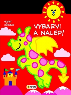 DRÁČEK 2-3 ROKY: VYBARVI A NALEP