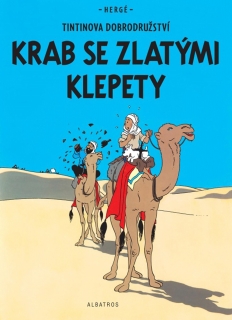 TINTIN 9-KRAB SE ZLATÝMI KLEPETY