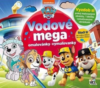 TLAPKOVÁ PATROLA - VODOVÉ MEGA OMALOVÁNK