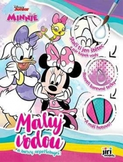MINNIE - VODOVÉ OMALOVÁNKY A4