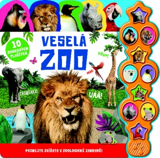 VESELÁ ZOO - 10 ZVUKOVÝCH TLAČÍTEK