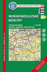 KČT 96 MORAVSKOSLEZSKÉ BESKYDY 1:50 000