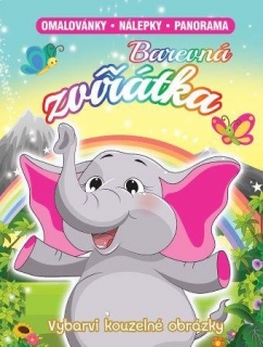 BAREVNÁ ZVÍŘÁTKA - VYBARVI KOUZELNÉ OBRÁ