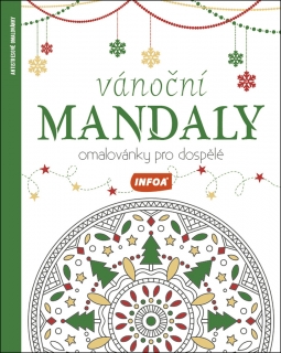 VÁNOČNÍ MANDALY - OMALOVÁNKY PRO DOSPĚLÉ