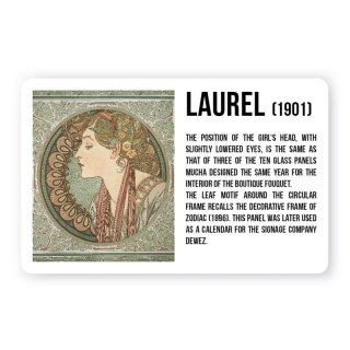 MAGNET ALFONS MUCHA/LAUREL