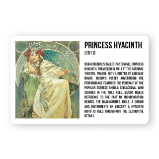 MAGNET ALFONS MUCHA/PRINCEZNA