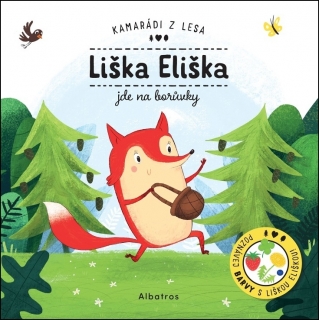 LIŠKA ELIŠKA JDE NA BORŮVKY   BARVY