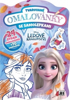 LEDOVÉ KRÁLOVSTVÍ - TVAROVANÉ OMALOVÁNKY