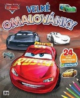 AUTA - VELKÉ OMALOVÁNKY