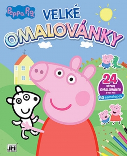 PEPPA PIG - VELKÉ OMALOVÁNKY