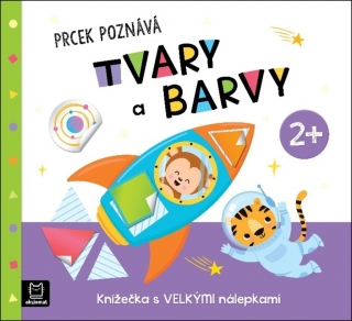 PRCEK POZNÁVÁ TVARY A BARVY 2+
