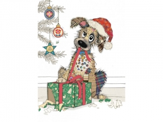 PŘÁNÍ GC011 CHRISTMAS MUTT