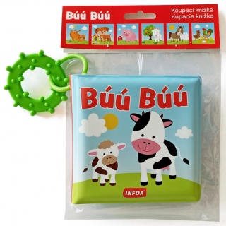 KOUPACÍ KNÍŽKA S KOUSÁTKEM - BÚÚ BÚÚ