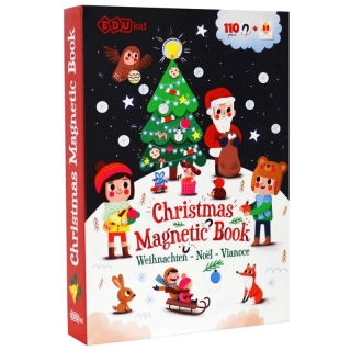 MAGNETICKÁ KNIHA VÁNOCE / CHRISTMAS MAGN