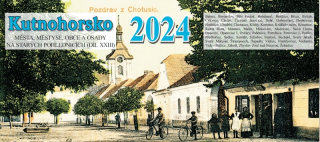 KUTNOHORSKO STOL.KALENDÁŘ 2020 50% SLEVA