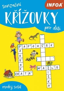 SENZAČNÍ KŘÍŽOVKY PRO DĚTI (MODRÉ)