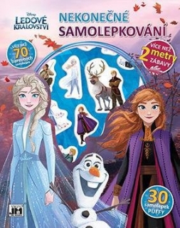 LEDOVÉ KRÁLOVSTVÍ - NEKONEČNÉ SAMOLEPKOV