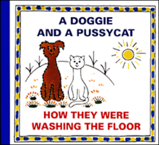 A DOGGIE AND A PUSSYCAT-HOW THEY WERE WASHING