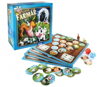 SUPERFARMÁŘ DE LUXE-SPOLEČENSKÁ HRA