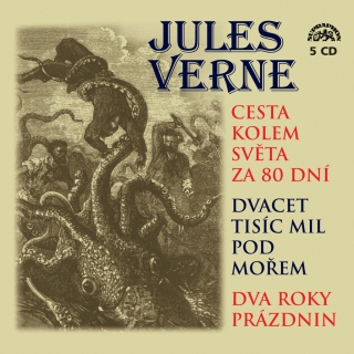 CESTA KOLEM SVĚTA ZA 80 DNÍ 5CD